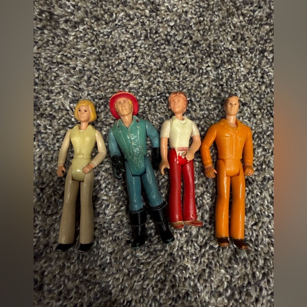 vintage Fisher-Price "Adventure People" action figures